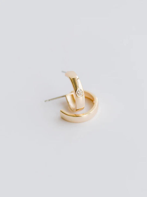 Small Everyday Essential Gold Hoop Earrings