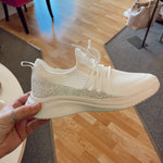 White Chunky Glitter Soft Serve Sneaker