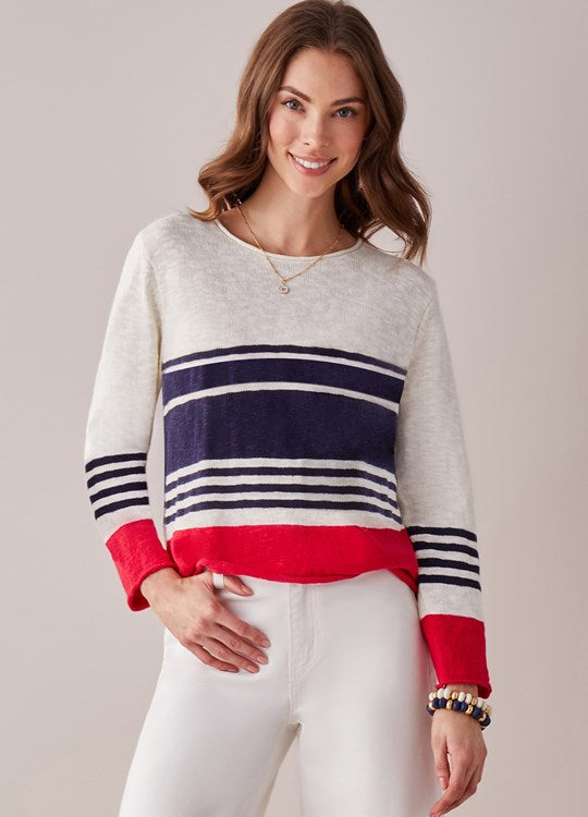 Marina Slub Popover Sweater