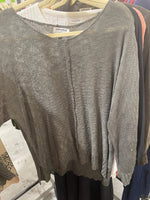 V-Neck Dolman Long Sleeve Sweater