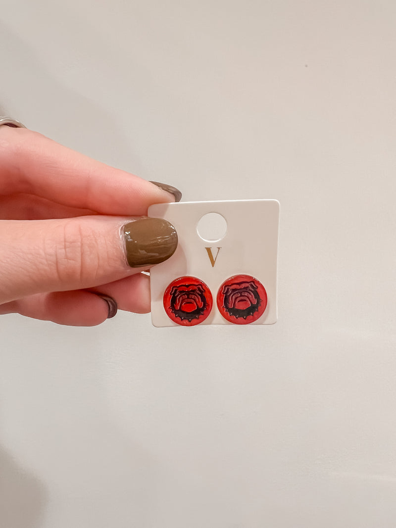 Georgia Acrylic Stud Earrings