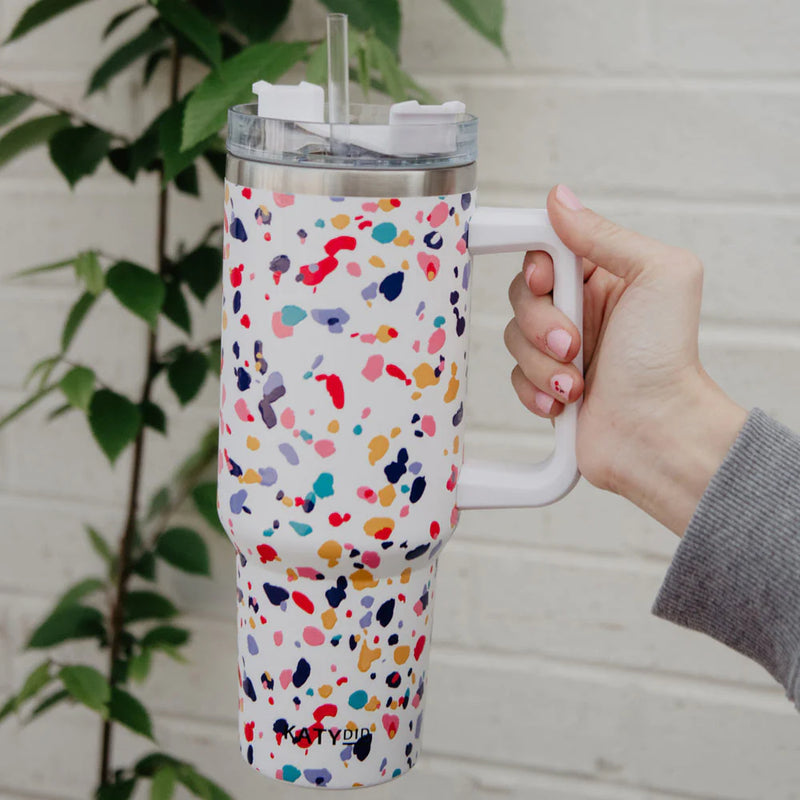 Printed Tumbler With Handle