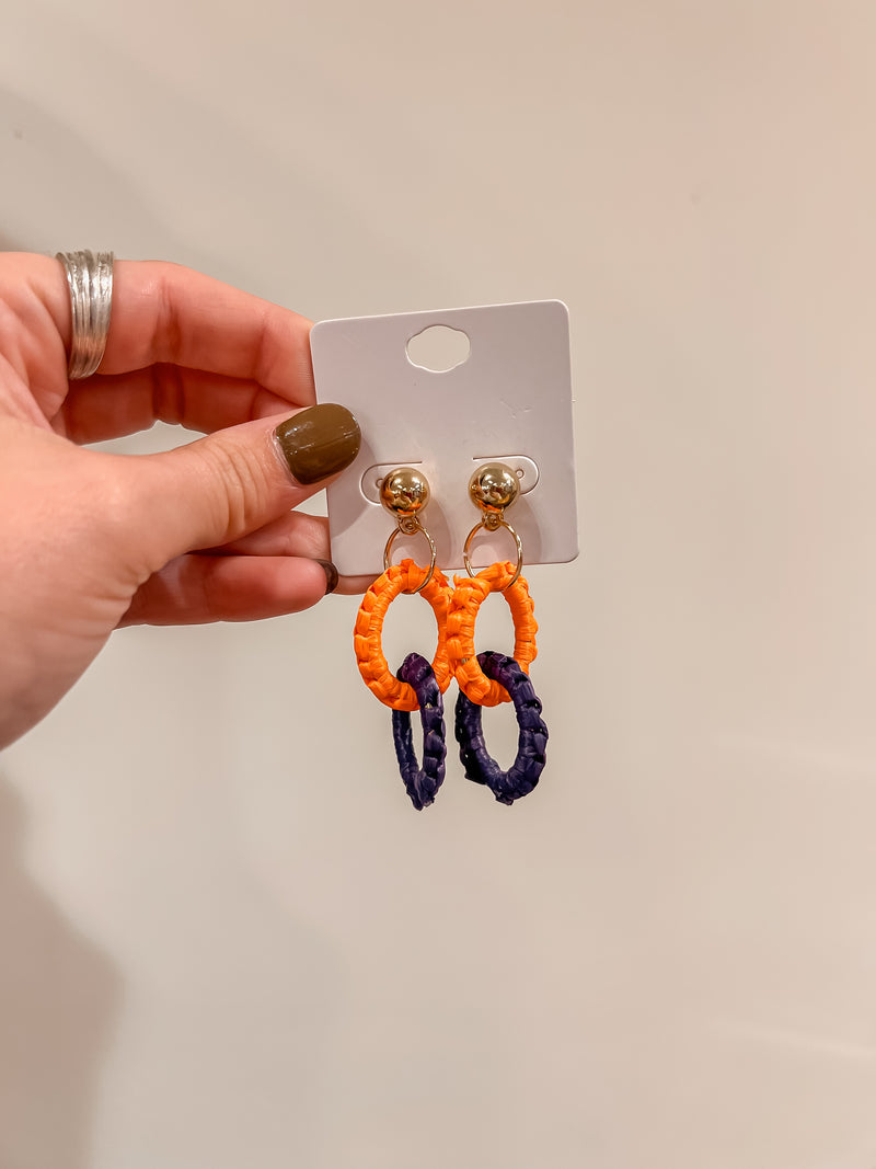 Double Hooped Raider Earrings