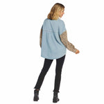 Blue Rhodes Shacket