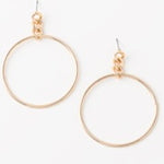 Circle Chain Earrings