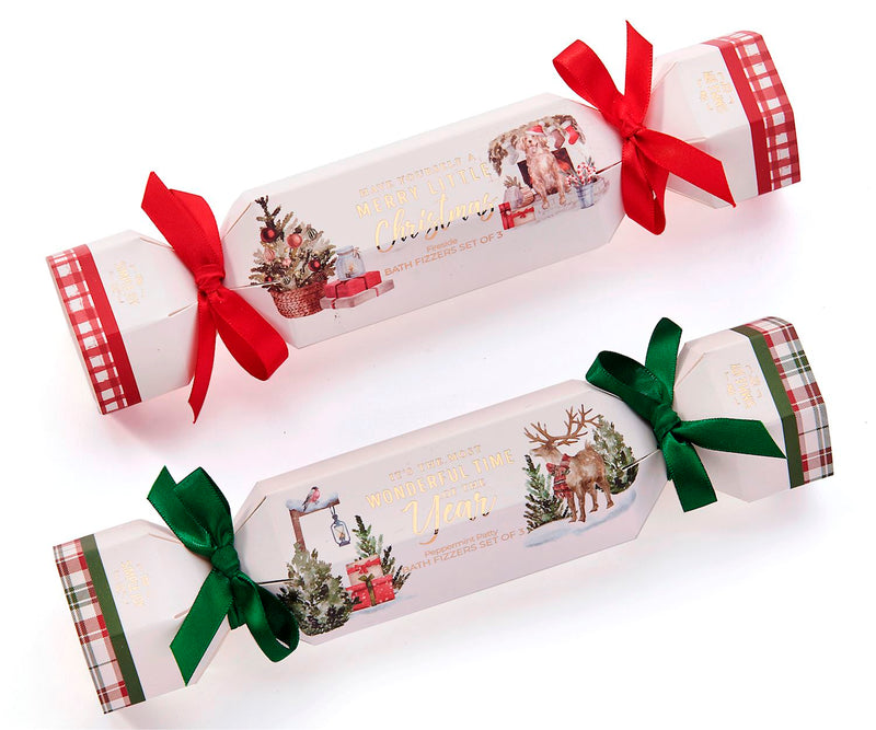 Christmas Scented Bath Fizzer Set