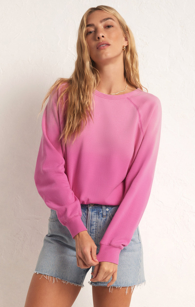 Heartbreaker Pink Washed Ashore Sweatshirt