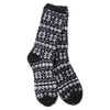 Fair Isle Holiday Cozy Winter Crew Socks
