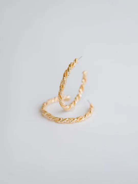 Large Everyday Essential Gold Hoop Earrings