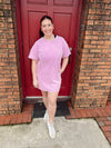 Pink Classic T-Shirt Dress