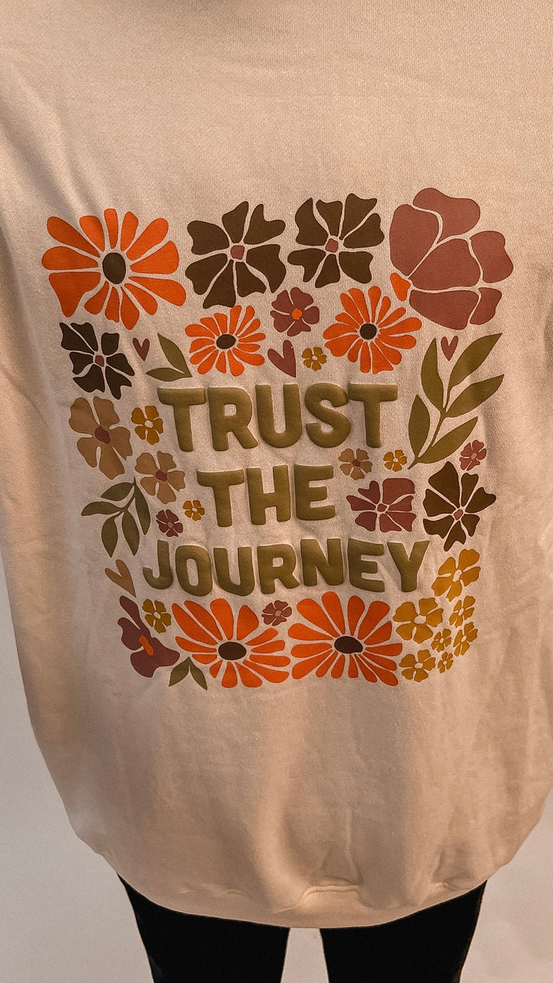 Trust the Journey Oversized Hoodie