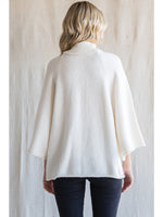 Turtleneck Dolman Sleeve Sweater