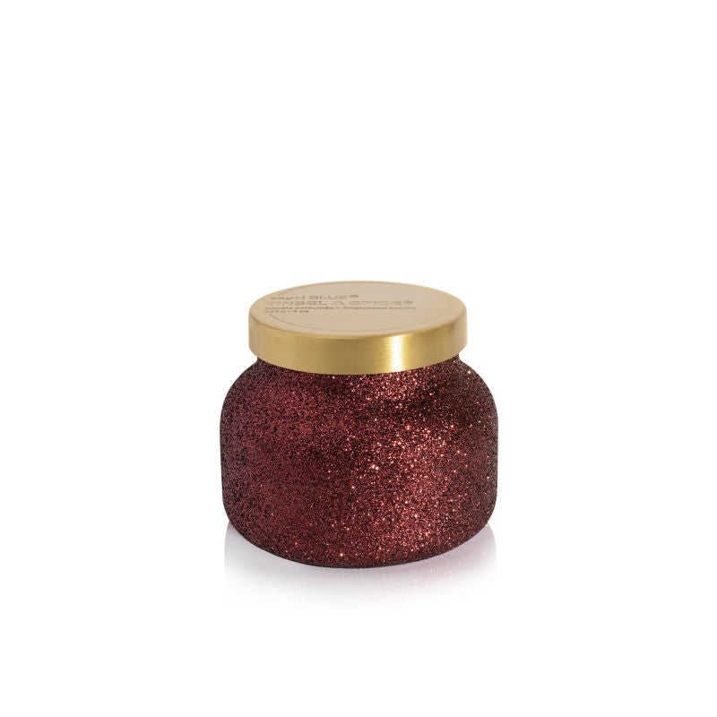 Tinsel and Spice Glam Petite Jar Candle-8 oz