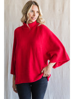 Turtleneck Dolman Sleeve Sweater