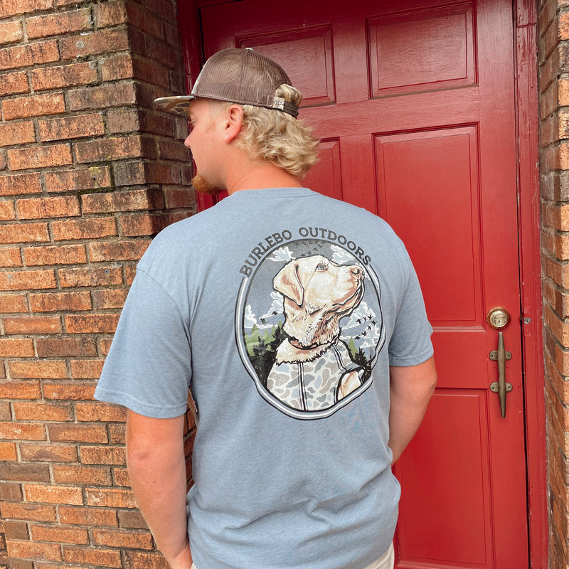 Men’s Camo Hunting Dog Tee