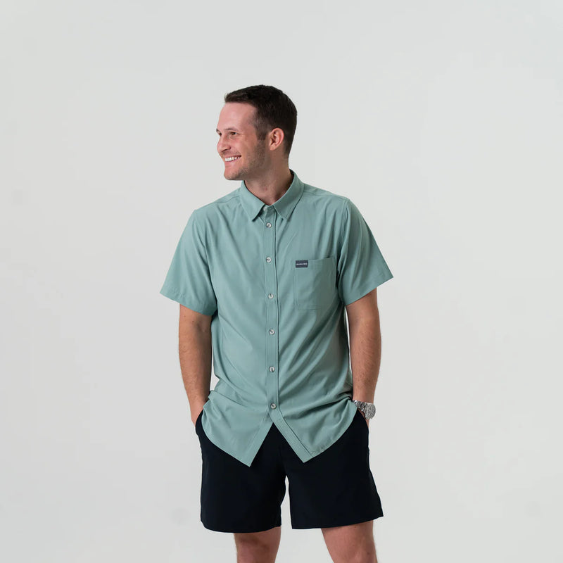 Ocean Swell Performance Button Up