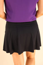 Black Well Played Tennis Skort