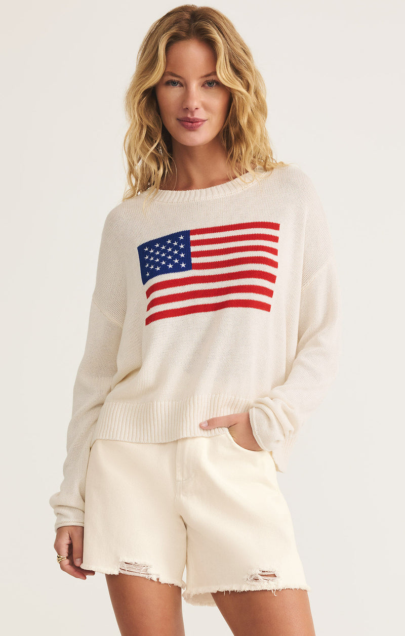 Sienna Patriotic Sweater