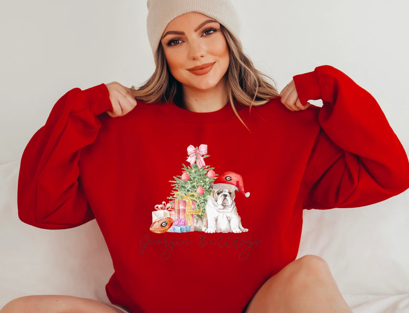 Georgia Bulldogs Christmas Sweatshirt