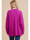 V-Neck Drop Sleeve Sweater