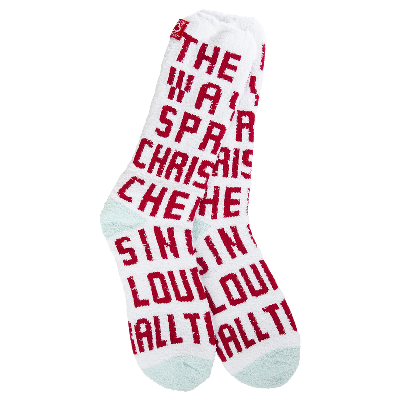 Holiday Cozy Crew Socks