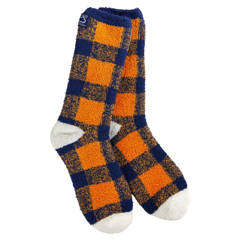 Orange/Navy Team Cozy Crew Socks