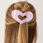 Teleties Queen of Hearts Flat Hair Clip