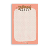 Sermon Notes Large Notepad