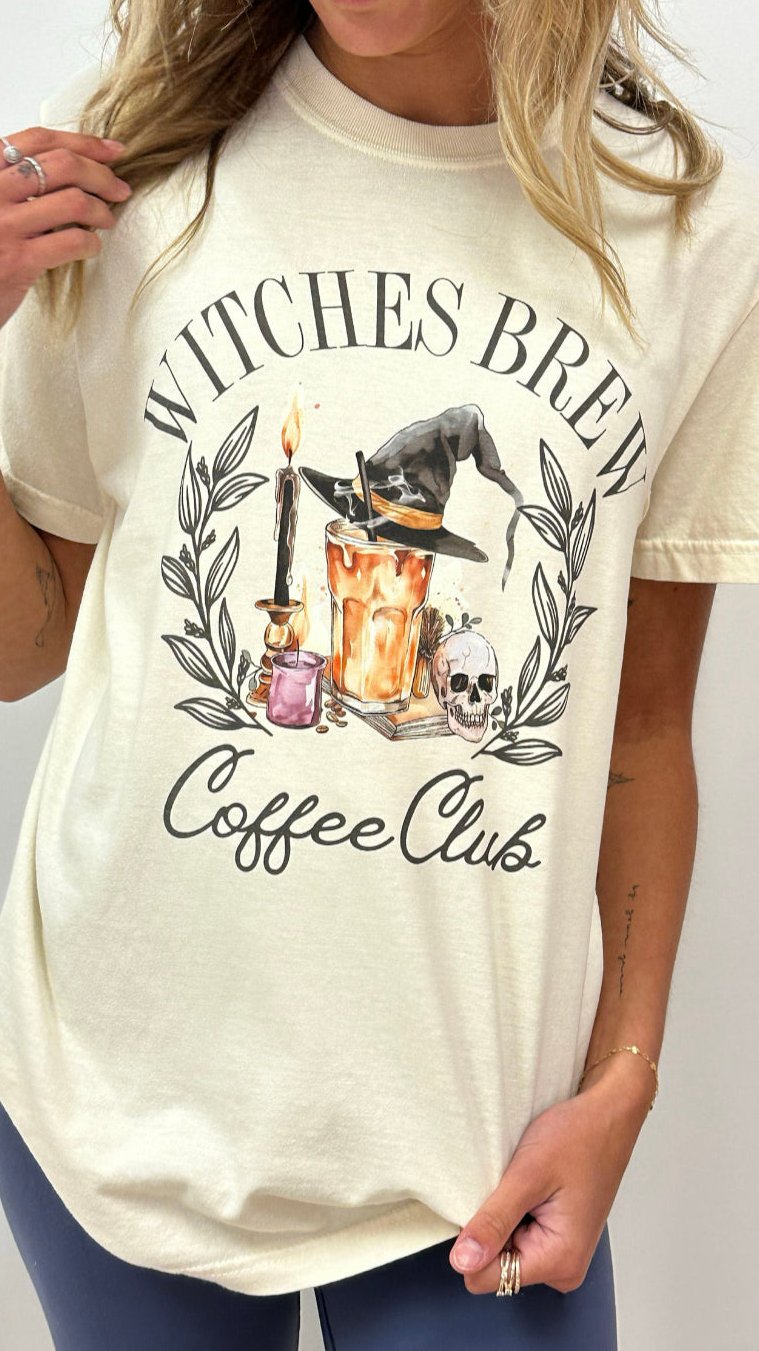 Witches Brew Coffee Club Tee Shirt