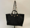 Black Patent Melissa Tote Bag