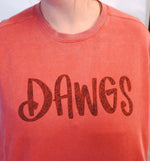 Dawgs Script Floral Sweatshirt