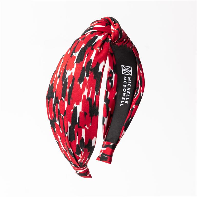 Luna Tailgate Time Red/Black Headband