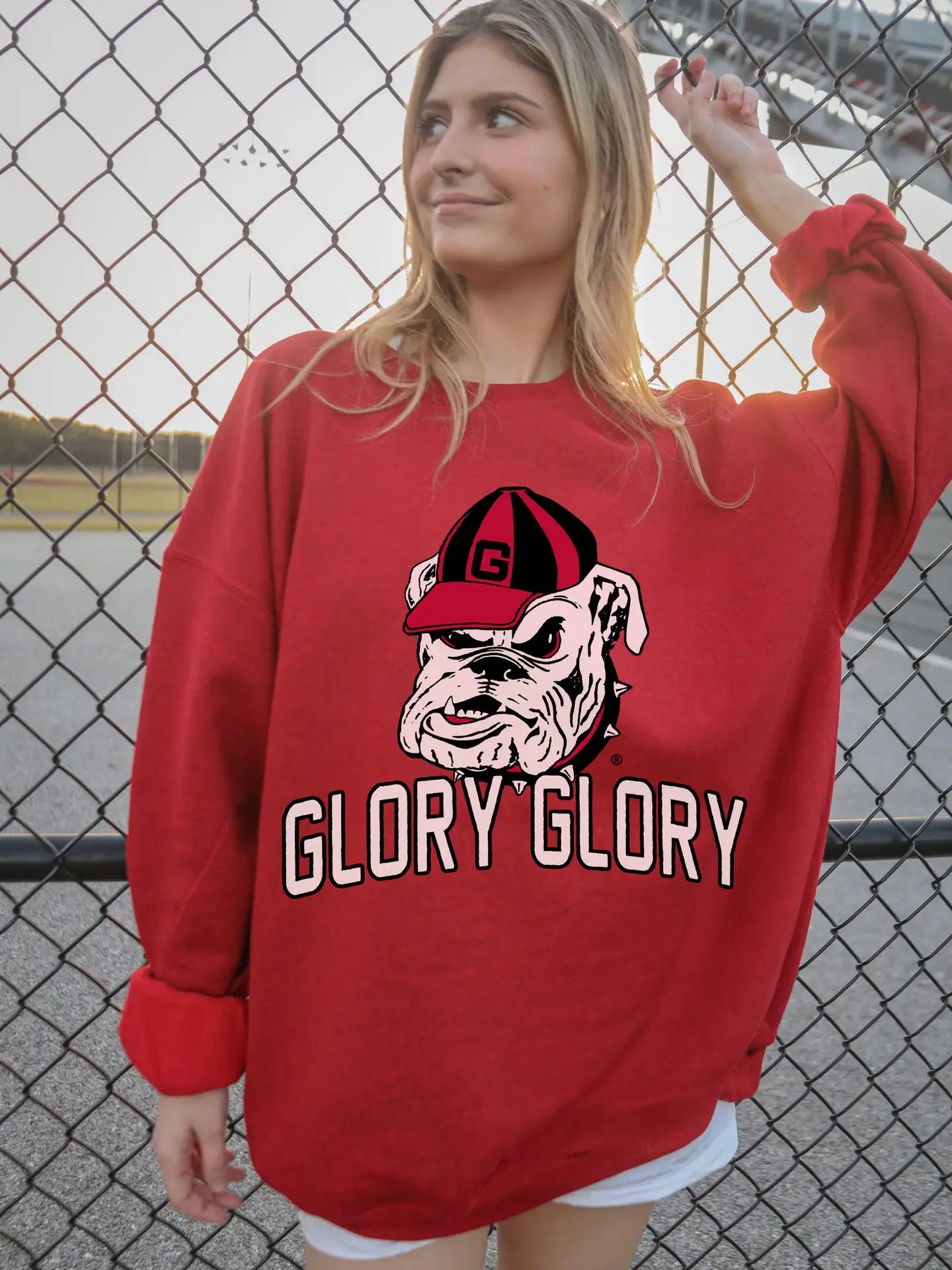 Glory university sweatshirt cheap