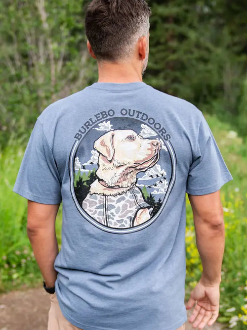 Camo Hunting Dog Tee