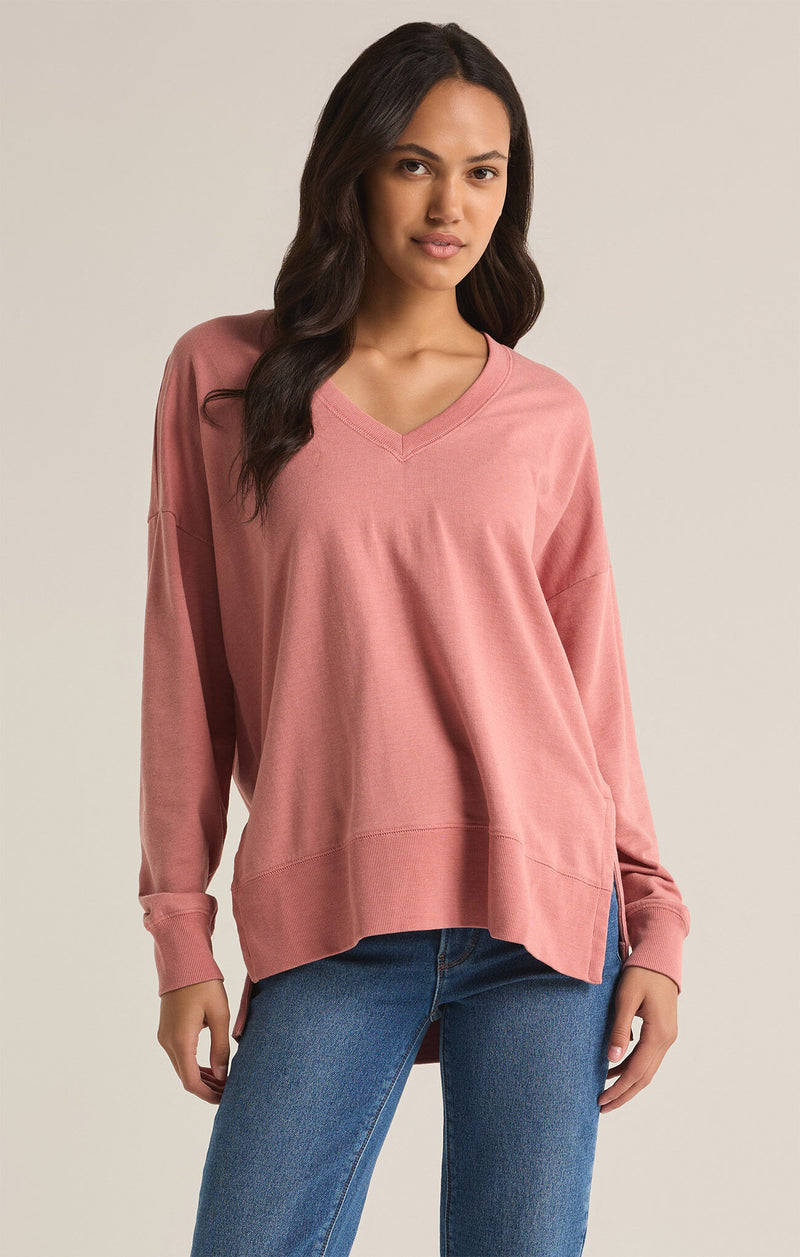 Rosebud V-Neck Weekender