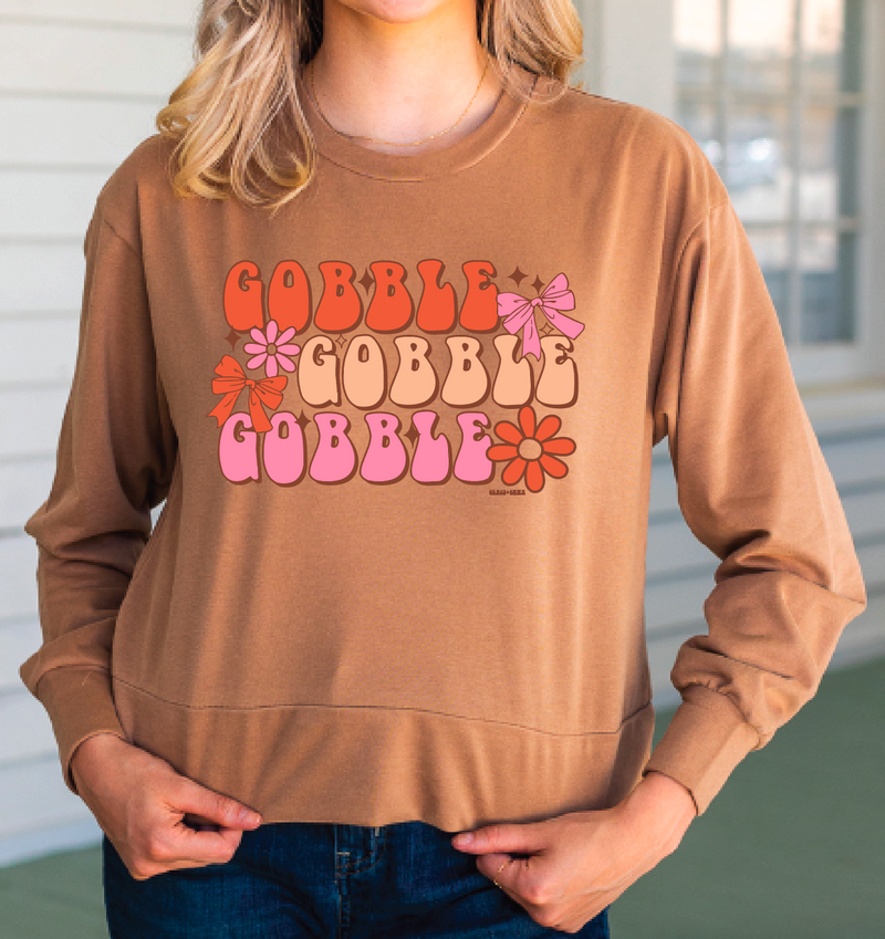 Tan Gobble Gobble Sweatshirt