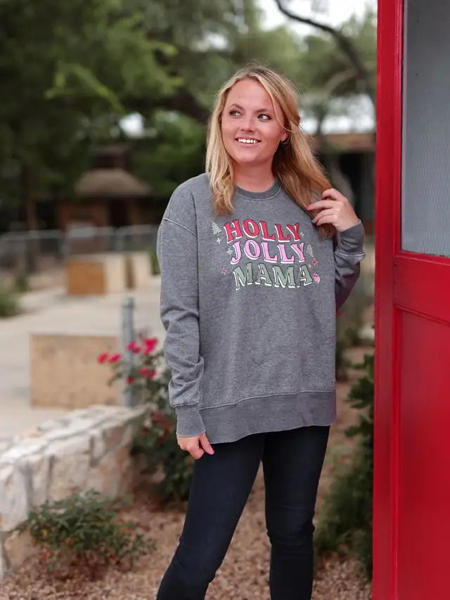 Holly Jolly Mama Sweatshirt