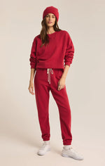 Haute Red Classic Boyfriend Jogger