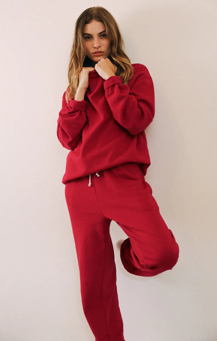 Haute Red Classic Boyfriend Jogger