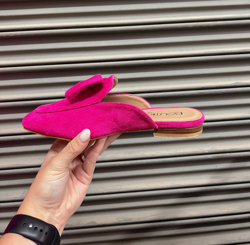 Hello Fall Pink Loafers
