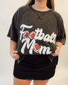 Sports Mom Rhinestone Oversized Tee