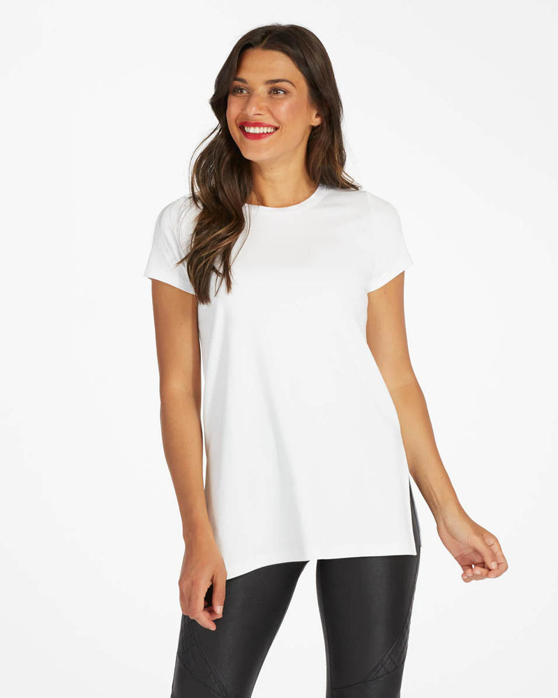 Shop Spanx Short-Sleeve Funnel Top