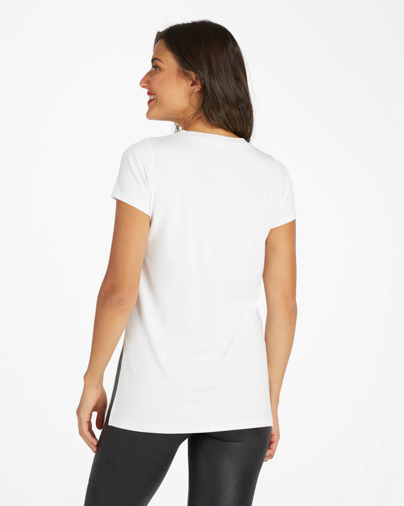 SPANX Short Sleeve Perfect Length Top